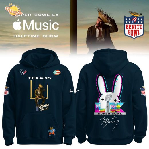 Houston Texans x Bad Bunny Super Bowl LX The Halftime Show Special Edition Hoodie