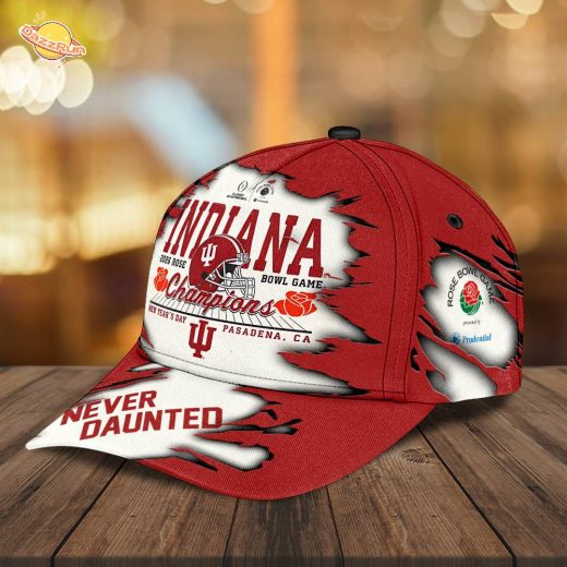 Indiana Hoosiers Football 2026 Rose Bowl Champions Classic Cap 3
