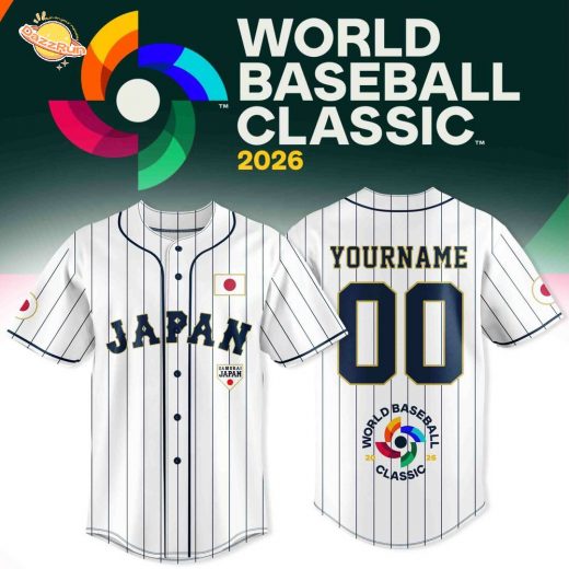 Japan Baseball 2026 World Baseball Classic-Design For Fan-3D Baseball Jersey