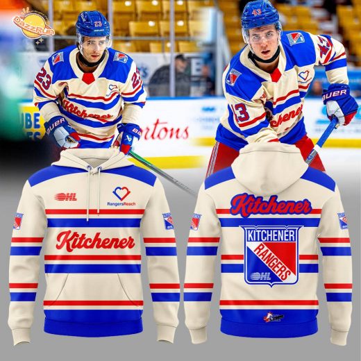 Kitchener Rangers WARMUPS RTown BattleBuilt Combo Combo Hoodie Kitchener Rangers WARMUPS RTown BattleBuilt Combo Combo Hoodie
