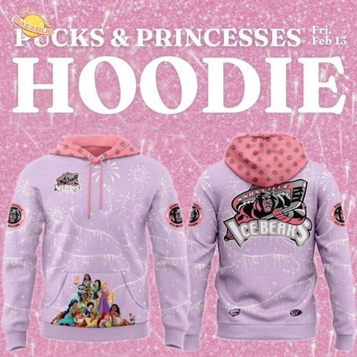 Knoxville Ice Bears Pucks & Princesses Specialty Hoodie