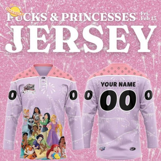 Knoxville Ice Bears Pucks & Princesses Specialty Jersey