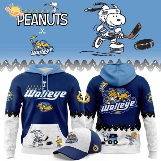 Limited Edition Idaho Steelheads ” Peanuts Night ” Snoopy Hoodie 2025