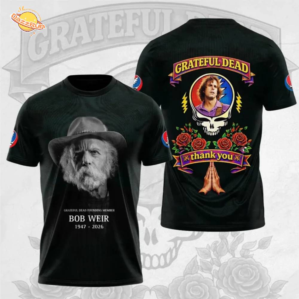 Limited Edition In Loving Memory Of Bob Weir Limited Editon Shirt Limited Edition In Loving Memory Of Bob Weir Limited Editon Shirt