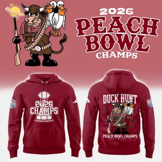 Limited Edition Indiana Football & Champions Peach Bowl Hoodie