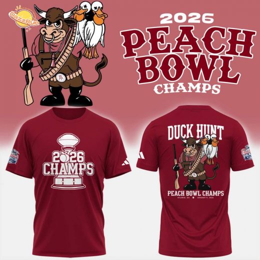 Limited Edition Indiana Football & Champions Peach Bowl T-shirt