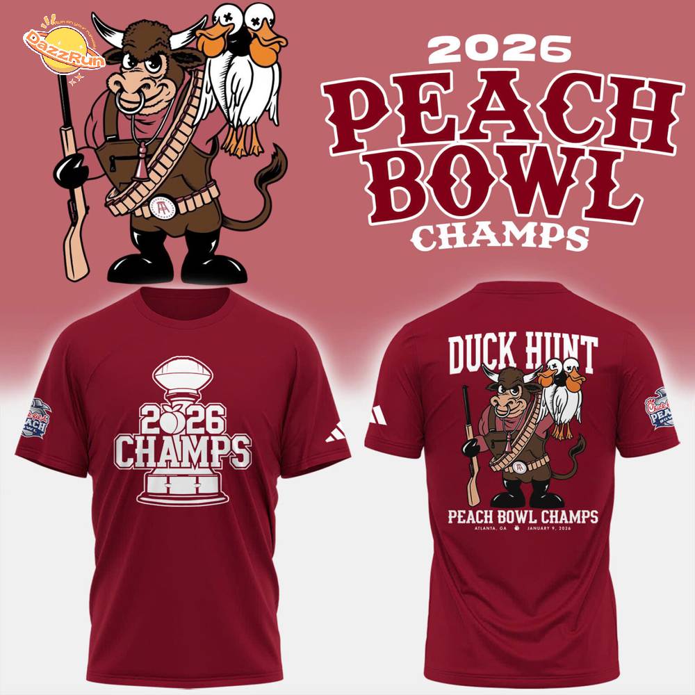 Limited Edition Indiana Football & Champions Peach Bowl T-shirt Limited Edition Indiana Football & Champions Peach Bowl T-shirt