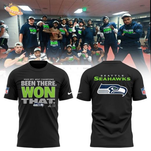 Limited Edition NFC West Champions Black Shirt