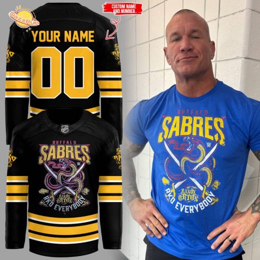 Limited Edition Sabres x Cody Rhodes Custom Jersey