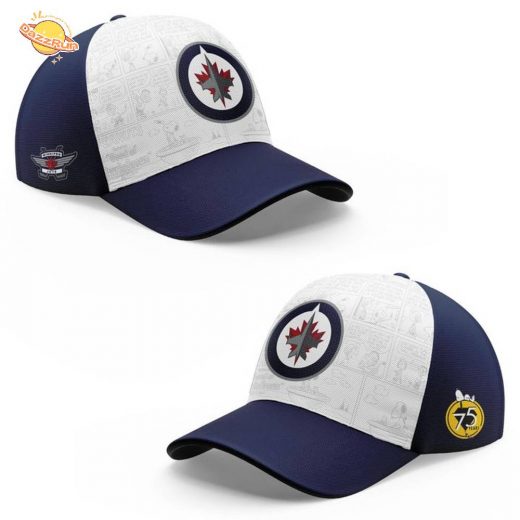 Limited Edition Winnipeg Jets ” Peanuts Night ” 2026 Snoopy Hoodie