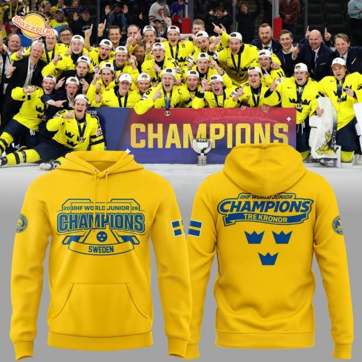 Limited Editon World Junior Champions Yellow Hoodie