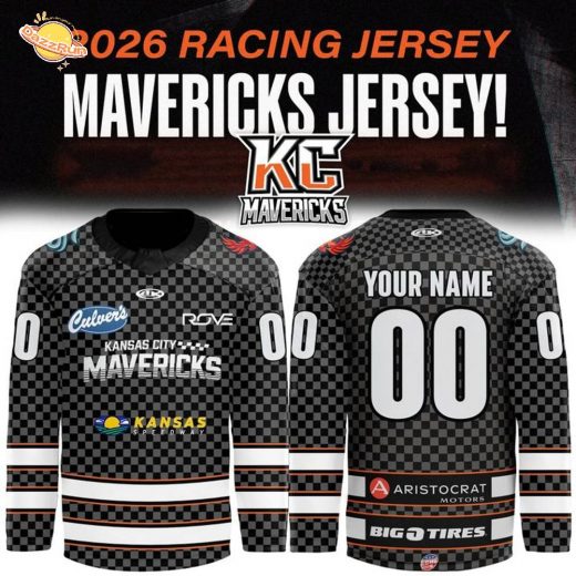 Limited edition Kansas City Mavericks 2026 Racing Jersey