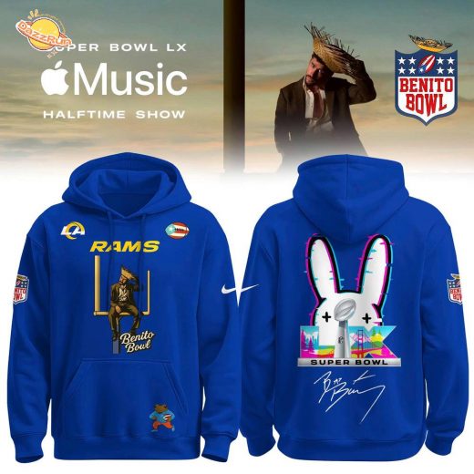 Los Angeles Rams x Bad Bunny Super Bowl LX The Halftime Show Special Edition Hoodie