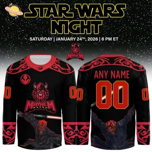 Macon Mayhem x 2026 Star Wars Night Jersey