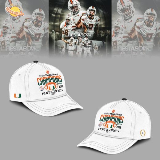 Miami Hurricanes College Football Playoff 2025 Fiesta Bowl Champions Combo W Hoodie