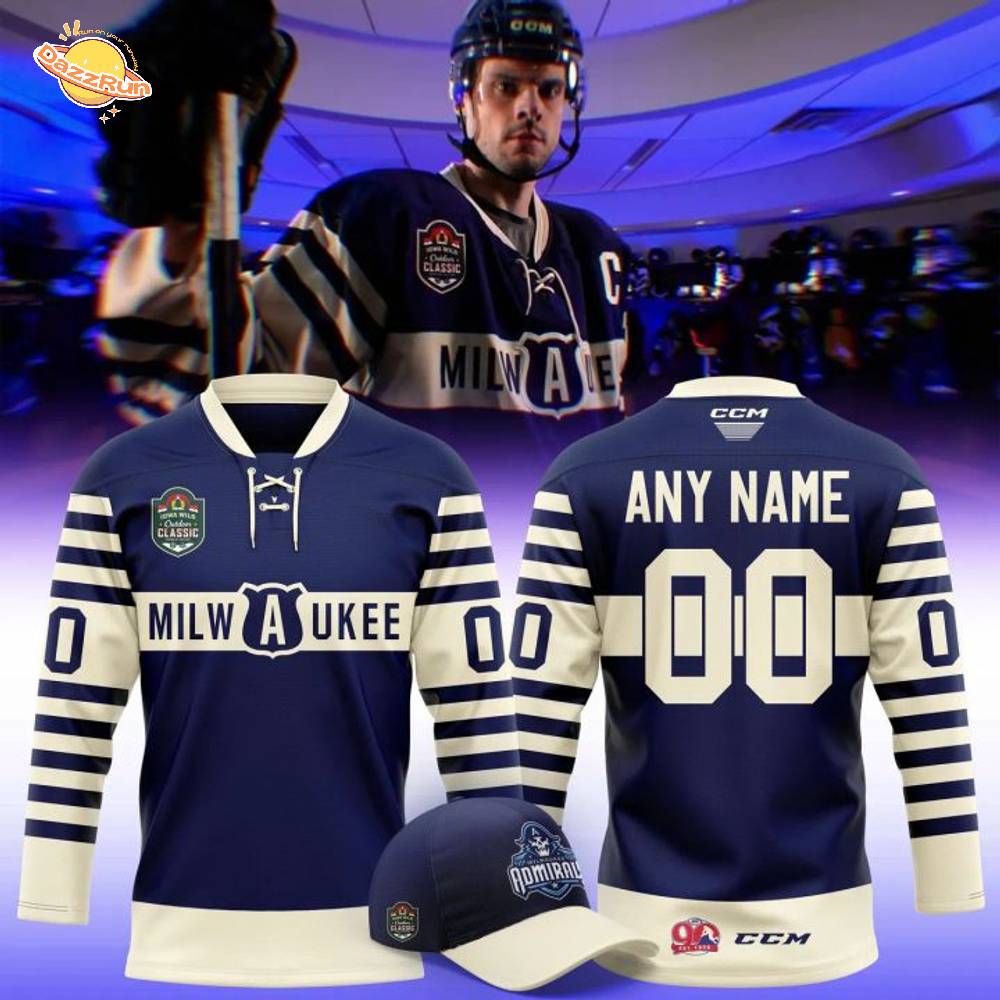 Milwaukee Admirals x Iowa Wild Outdoor Classic Jersey Milwaukee Admirals x Iowa Wild Outdoor Classic Jersey