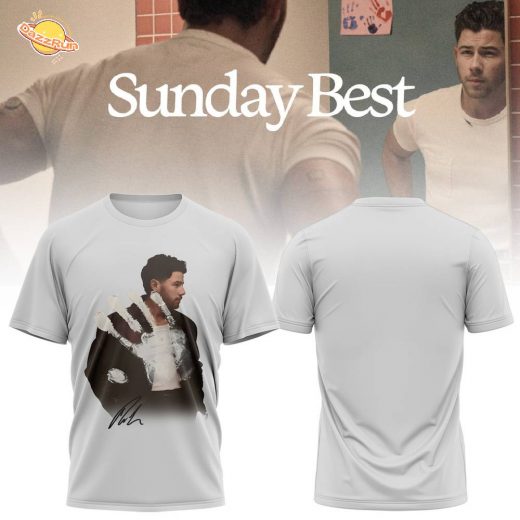 .N. Jonas “Sunday Best” Handprinted TShirt