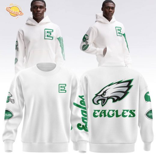 NFL x PEagles White Iconic Limited Edition Sweatshirt 2026