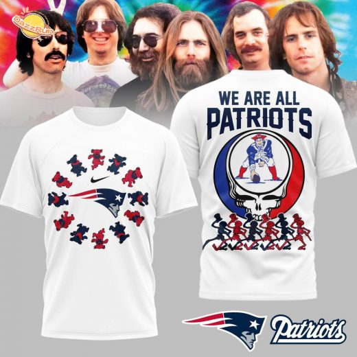 New England Patriots | Premium NFL We Are All Patriots 3D Shirt