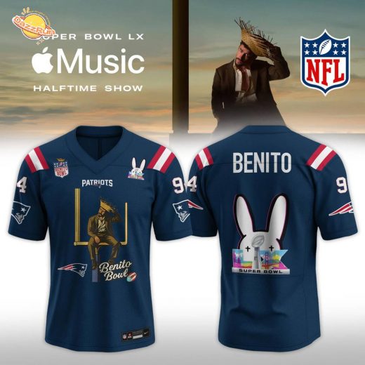 New England Patriots x Bad Bunny Super Bowl LX The Halftime Show Special Edition Jersey New England Patriots x Bad Bunny Super Bowl LX The Halftime Show Special Edition Jersey