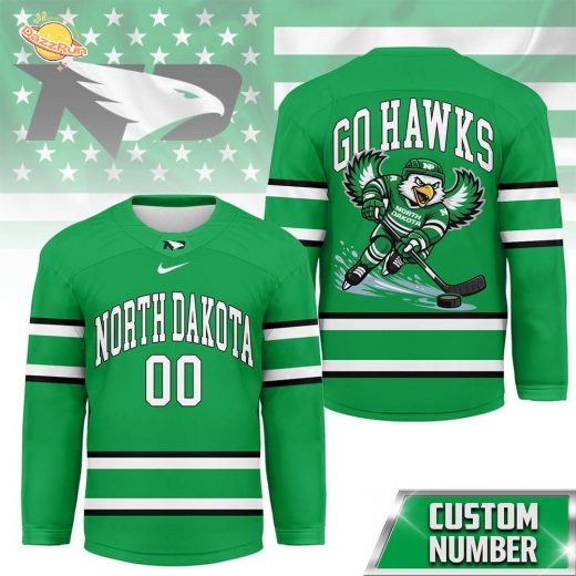 North Dakota Fighting Hawks | Premium NCAA Game Day Hockey Jersey