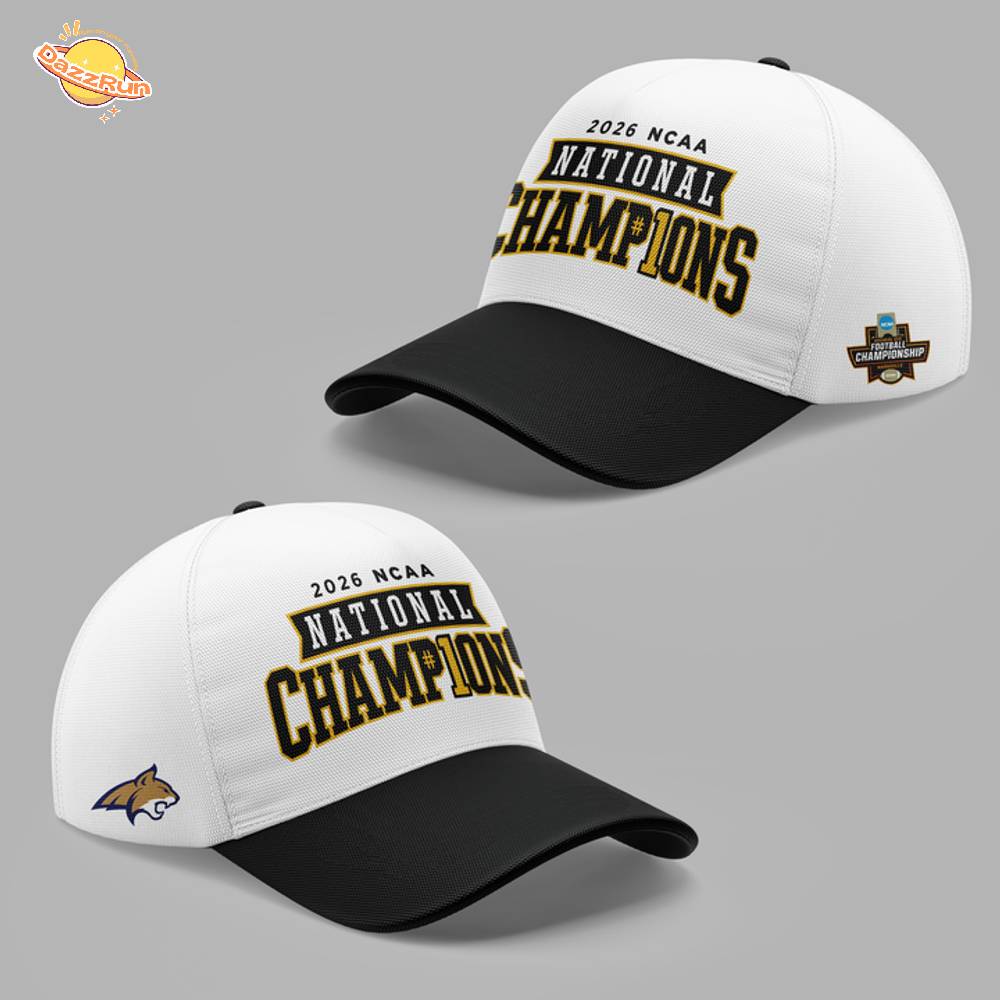 Official Montana State Football Champions T-shirt - White (Updated Version)-V2 Official Montana State Football Champions T-shirt - White (Updated Version)-V2