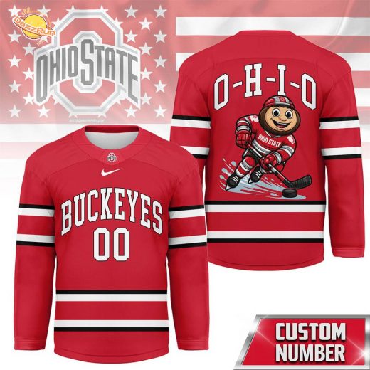 Ohio State Buckeyes | Premium NCAA Game Day Hockey Jersey
