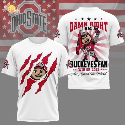Ohio State Buckeyes | Premium NCAA Go Bucks 3D Shirt