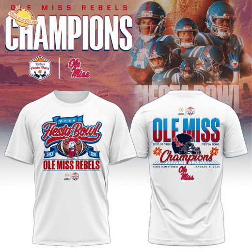 Ole Miss Rebels Champions T-shirt Ver 1