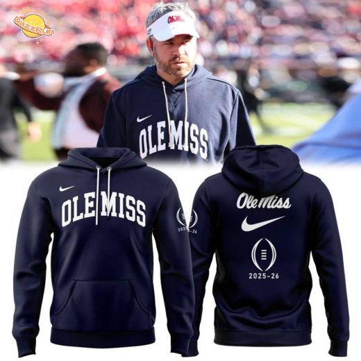 Ole Miss Rebels Football 2025 Sugar Bowl Bound Hoodie