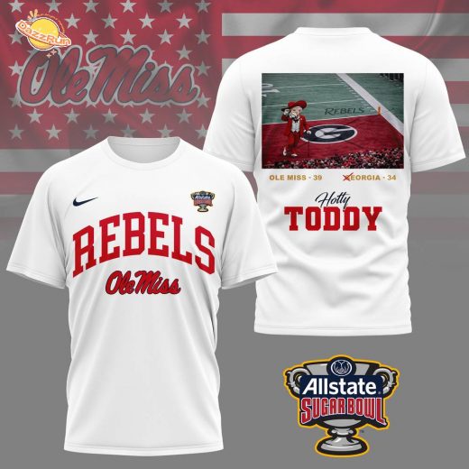 Ole Miss Rebels | Premium NCAA CFB Quarterfinal Game Winners 3D Shirt