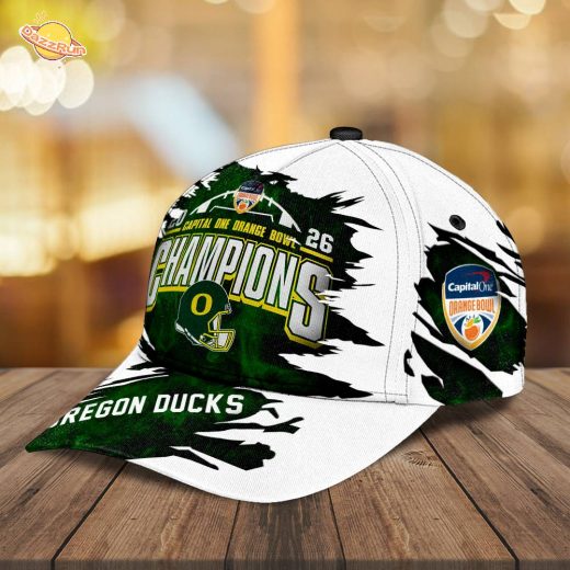 Oregon Ducks Football Orange Bowl Champions Classic Cap 3