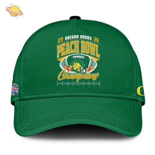 Oregon Ducks Special Peach Bowl Champions Limited Edition Hoodie
