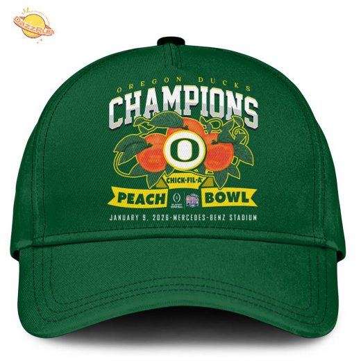 Oregon Ducks Special Peach Bowl Champions Limited Edition T.shirt
