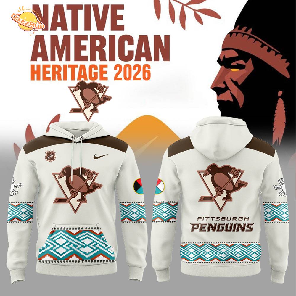 P Penguins Native American Heritage Night 2026 Combo Hoodie P Penguins Native American Heritage Night 2026 Combo Hoodie