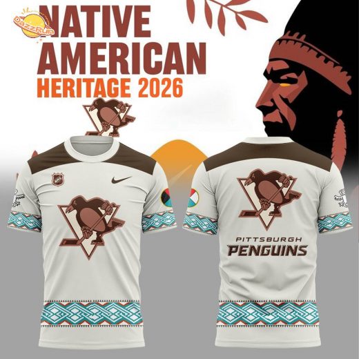 P Penguins Native American Heritage Night 2026 Combo Shirt P Penguins Native American Heritage Night 2026 Combo Shirt