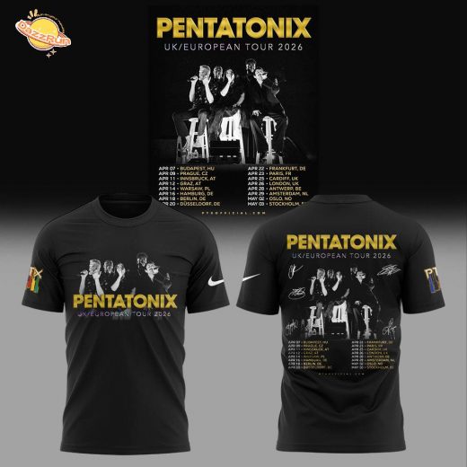 Pentatonix UK / EUROPEAN 2026 TOUR Combo Shirt