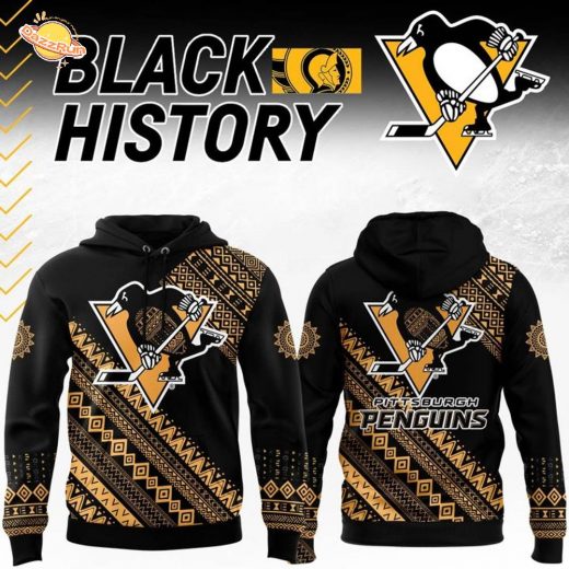 Pittsburgh Penguins 2026 Black History Month Special Hoodie