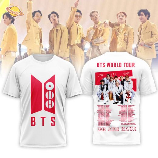 Premium BTS 2026 Tour 3D Shirt