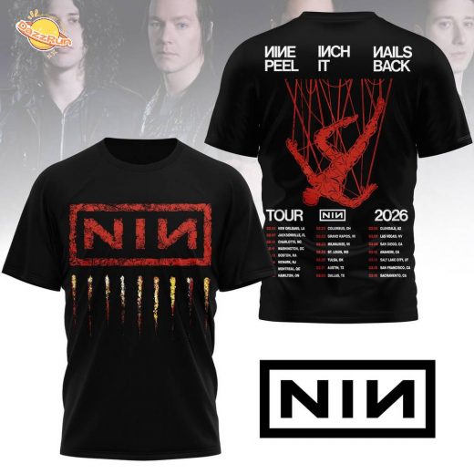 Premium NIN Tour 3D Shirt