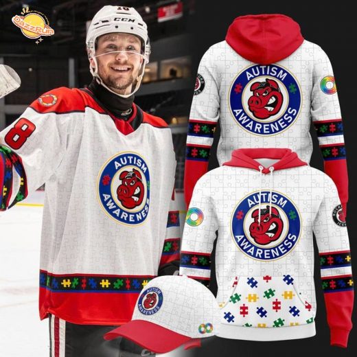 Rockford IceHogs 2026 Autism Awareness Specialty Hoodie