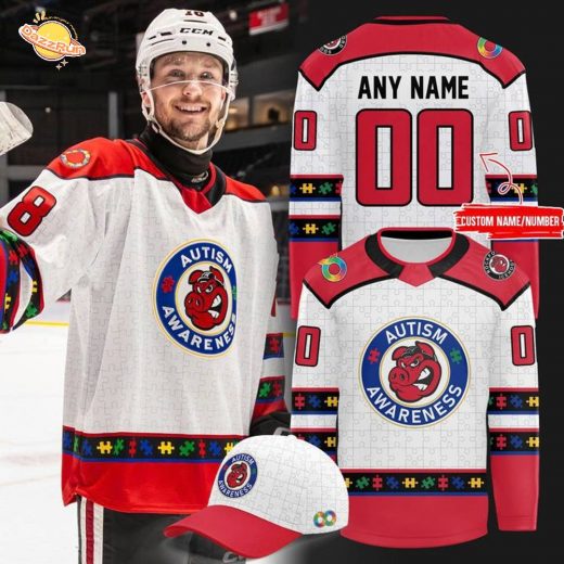 Rockford IceHogs 2026 Autism Awareness Specialty Jerseys