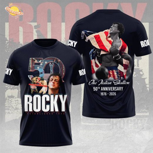 Rocky Balboa 50th Anniversary 3D Apparel