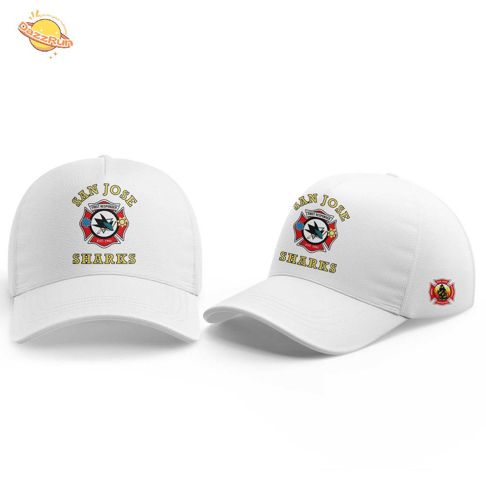 SJ Sharks FIRST RESPONDERS Combo Hoodie SJ Sharks FIRST RESPONDERS Combo Hoodie