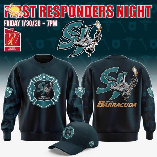 San Jose Barracuda First Responders Night Sweatshirt