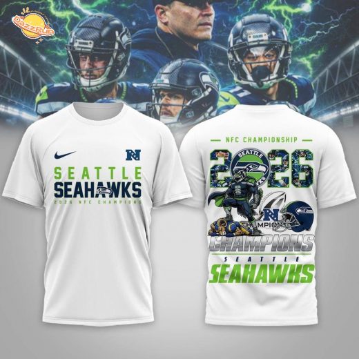 Seattle Seahawks | Premium NFL 2026 Super Bowl 3D Shirt