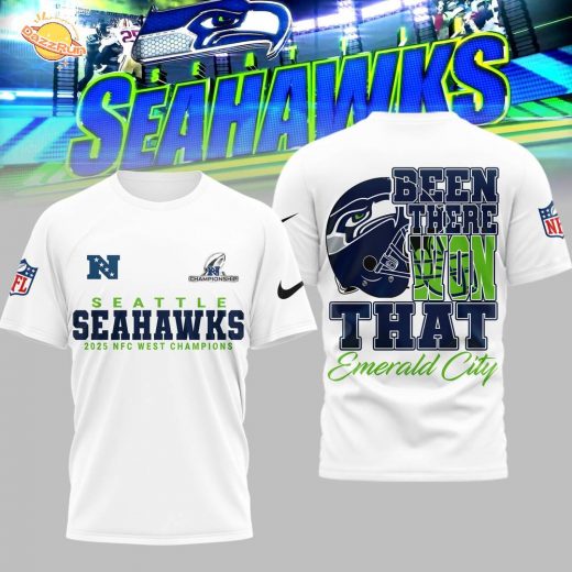 Seattle Seahawks | Premium NFL NFC West Champions 3D Shirt