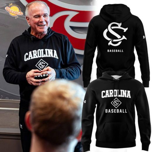South Carolina Baseball Black Hoodie