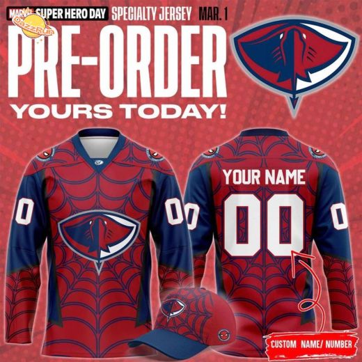 South Carolina Stingrays ” MARVEL Super Hero Day ” Special Jersey