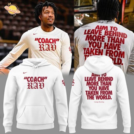 Special 2026 Coach Rav USC Men’s Basketball Hoodie